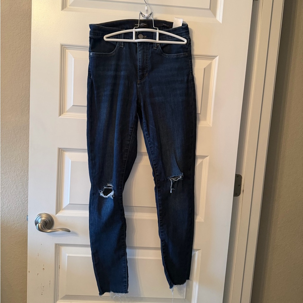 Banana Republic Dark Blue Skinny Jeans